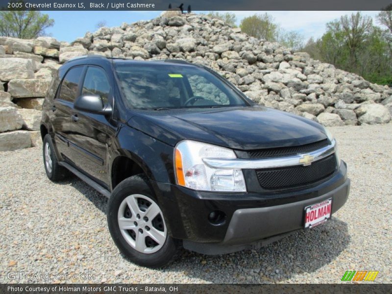 Black / Light Cashmere 2005 Chevrolet Equinox LS