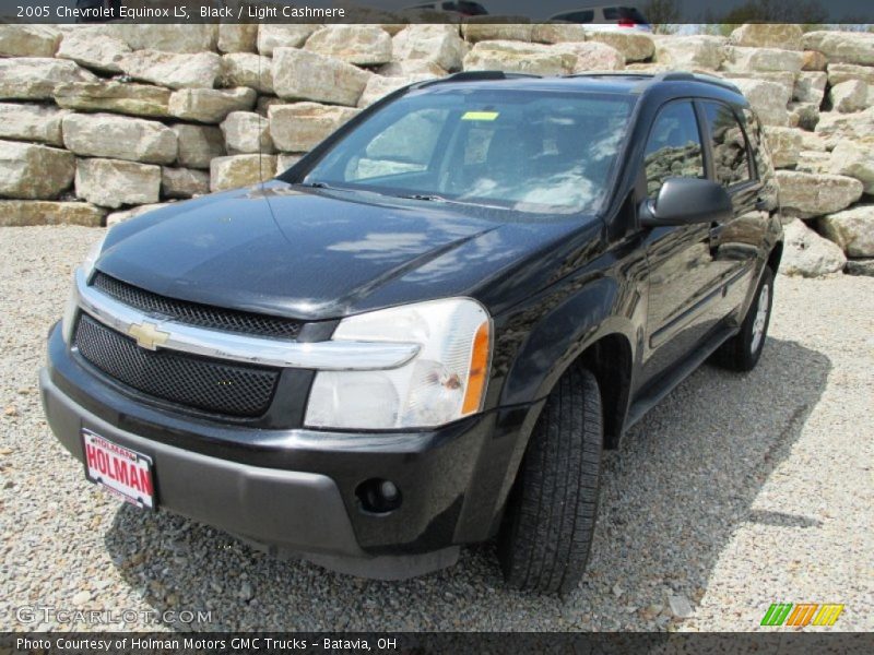 Black / Light Cashmere 2005 Chevrolet Equinox LS