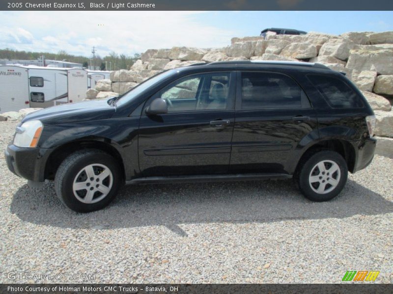Black / Light Cashmere 2005 Chevrolet Equinox LS