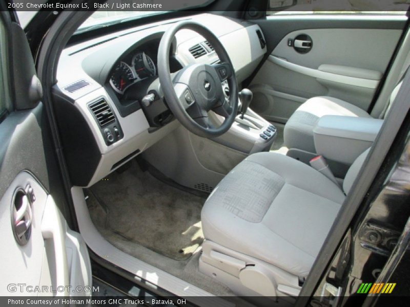 Black / Light Cashmere 2005 Chevrolet Equinox LS