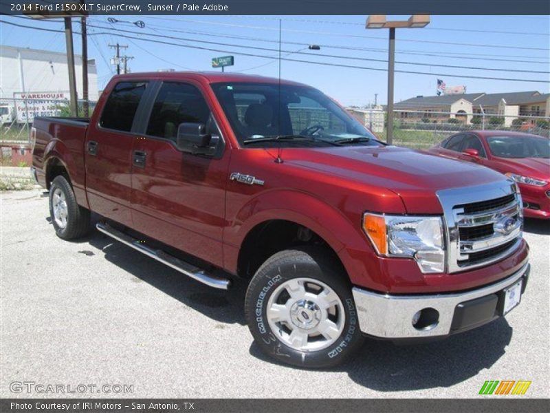 Sunset / Pale Adobe 2014 Ford F150 XLT SuperCrew