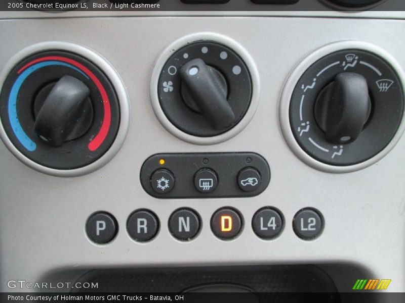 Black / Light Cashmere 2005 Chevrolet Equinox LS