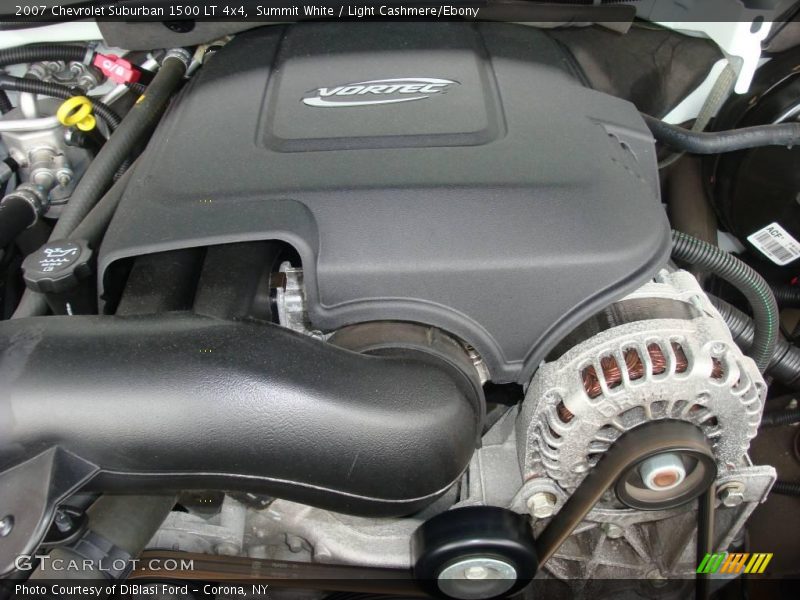 Summit White / Light Cashmere/Ebony 2007 Chevrolet Suburban 1500 LT 4x4