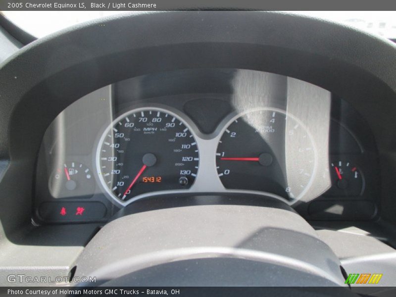 Black / Light Cashmere 2005 Chevrolet Equinox LS
