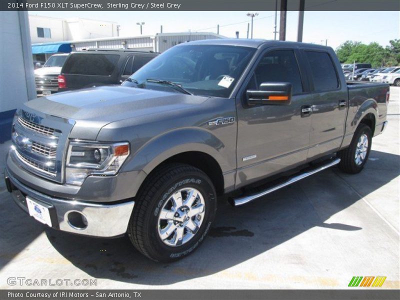 Sterling Grey / Steel Grey 2014 Ford F150 XLT SuperCrew