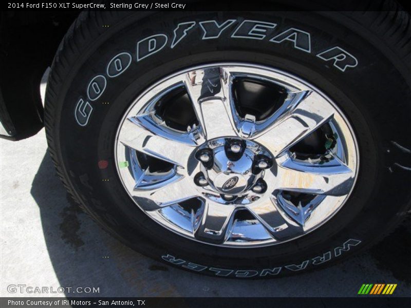 Sterling Grey / Steel Grey 2014 Ford F150 XLT SuperCrew