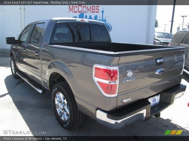 Sterling Grey / Steel Grey 2014 Ford F150 XLT SuperCrew