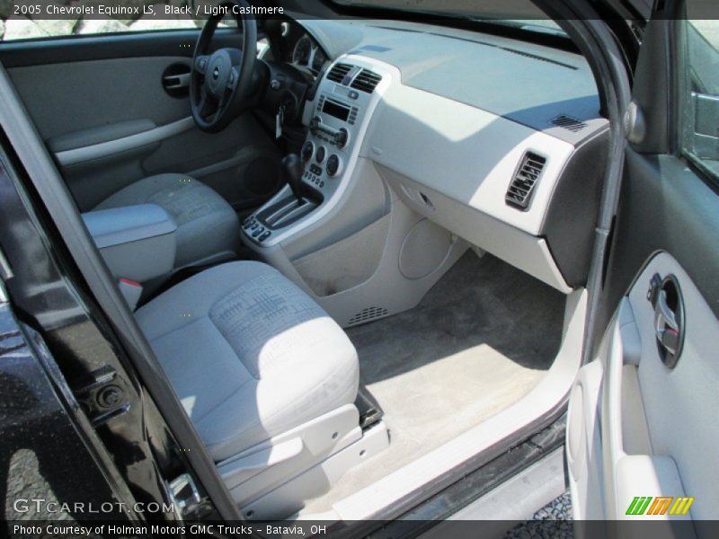 Black / Light Cashmere 2005 Chevrolet Equinox LS