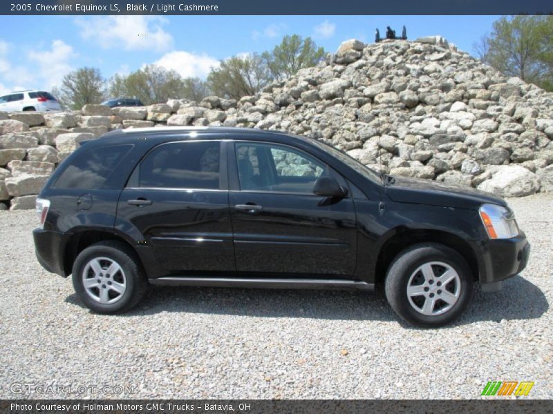 Black / Light Cashmere 2005 Chevrolet Equinox LS