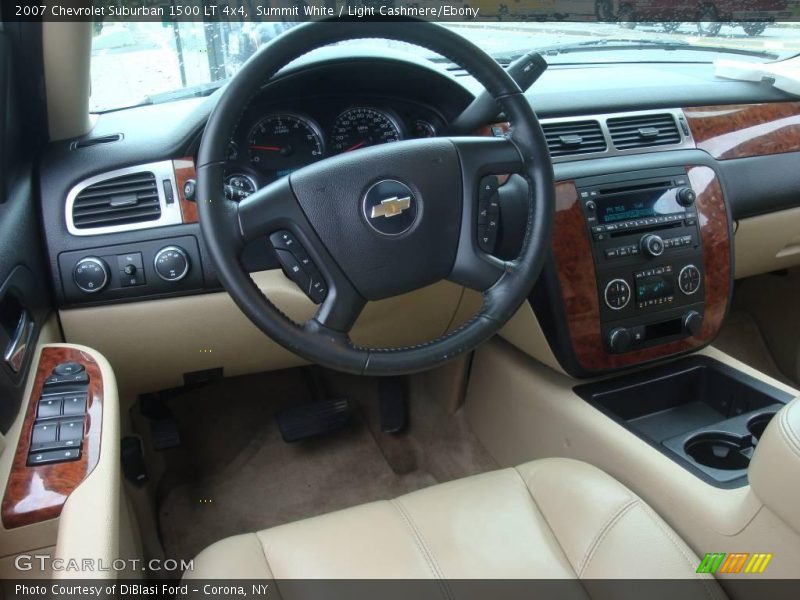 Summit White / Light Cashmere/Ebony 2007 Chevrolet Suburban 1500 LT 4x4
