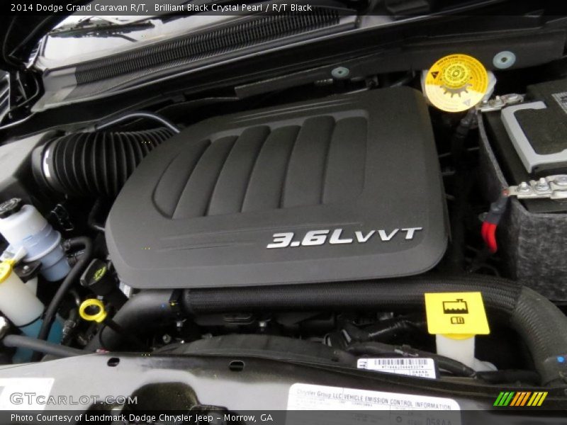  2014 Grand Caravan R/T Engine - 3.6 Liter DOHC 24-Valve VVT V6