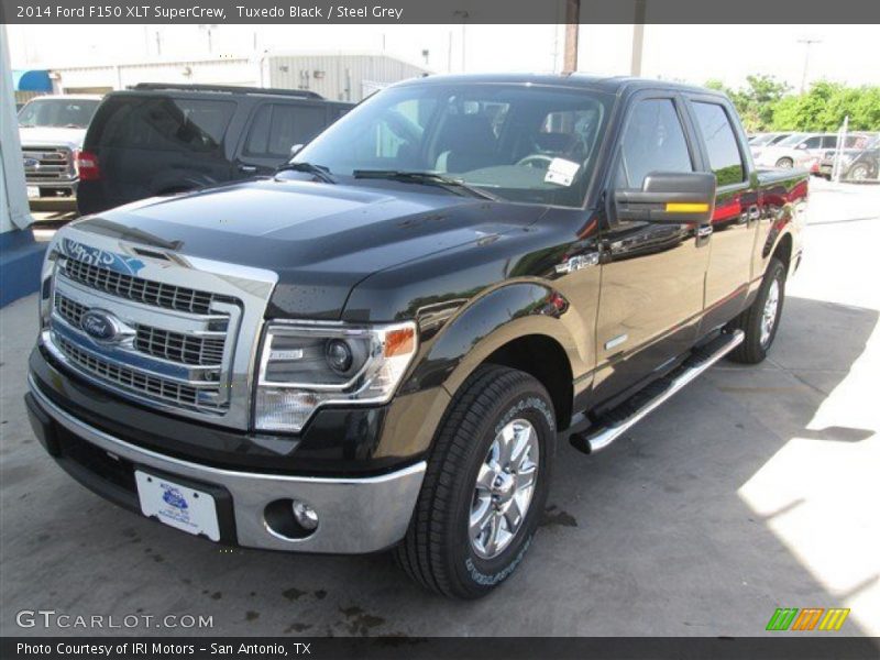 Tuxedo Black / Steel Grey 2014 Ford F150 XLT SuperCrew