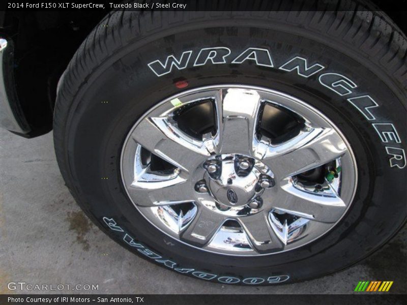 Tuxedo Black / Steel Grey 2014 Ford F150 XLT SuperCrew