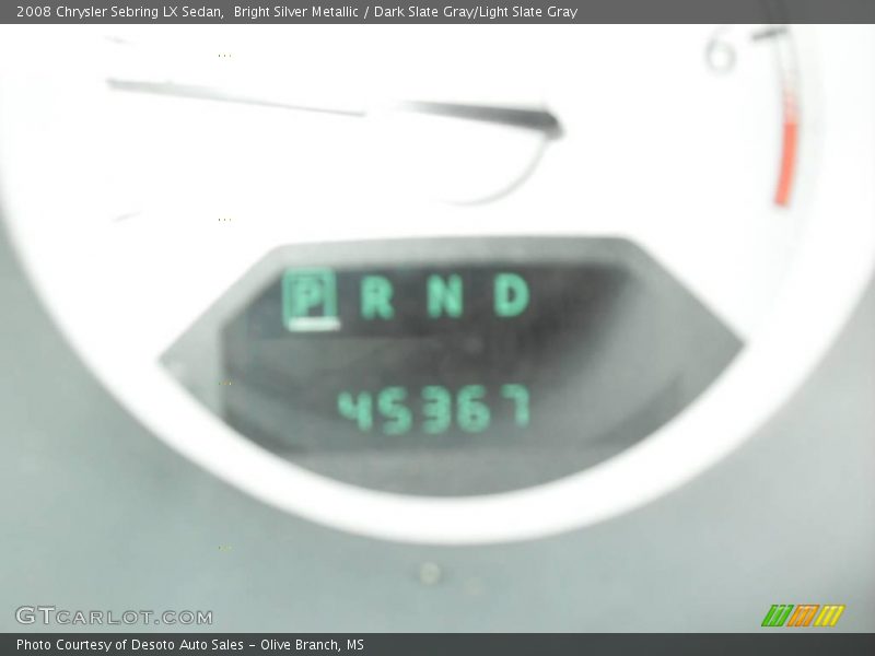 Bright Silver Metallic / Dark Slate Gray/Light Slate Gray 2008 Chrysler Sebring LX Sedan