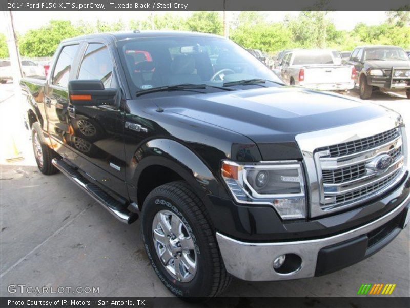 Tuxedo Black / Steel Grey 2014 Ford F150 XLT SuperCrew