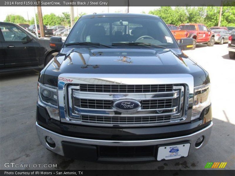 Tuxedo Black / Steel Grey 2014 Ford F150 XLT SuperCrew