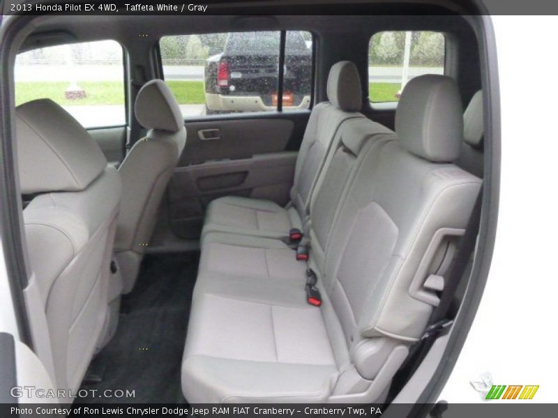 Taffeta White / Gray 2013 Honda Pilot EX 4WD