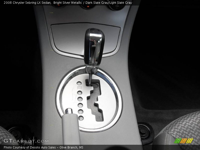 Bright Silver Metallic / Dark Slate Gray/Light Slate Gray 2008 Chrysler Sebring LX Sedan