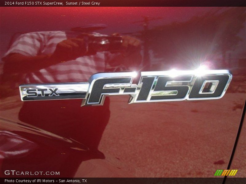 Sunset / Steel Grey 2014 Ford F150 STX SuperCrew