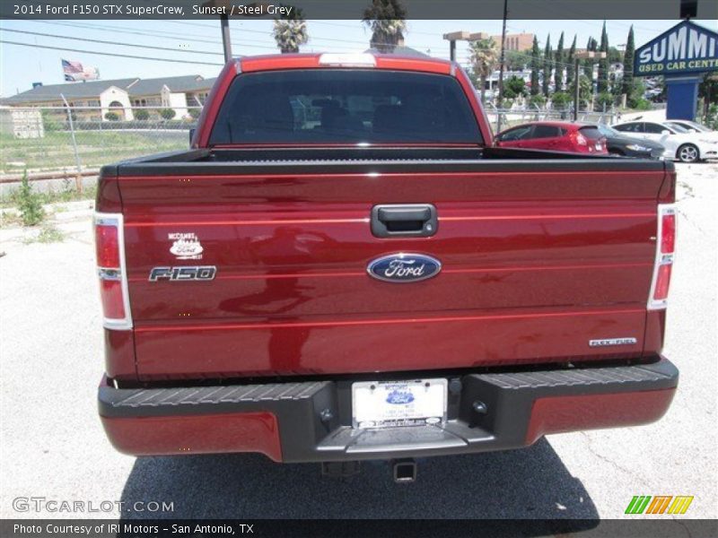 Sunset / Steel Grey 2014 Ford F150 STX SuperCrew
