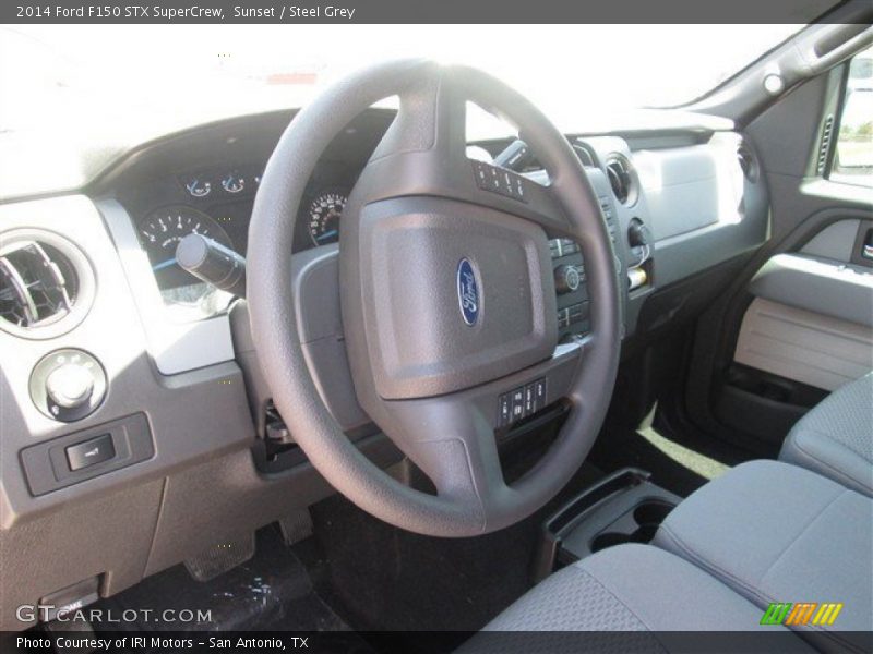 Sunset / Steel Grey 2014 Ford F150 STX SuperCrew
