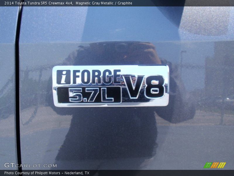 Magnetic Gray Metallic / Graphite 2014 Toyota Tundra SR5 Crewmax 4x4