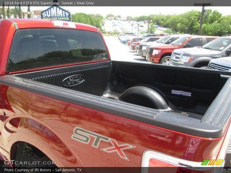 Sunset / Steel Grey 2014 Ford F150 STX SuperCrew