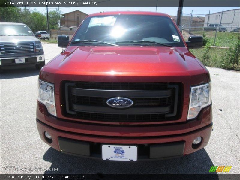 Sunset / Steel Grey 2014 Ford F150 STX SuperCrew