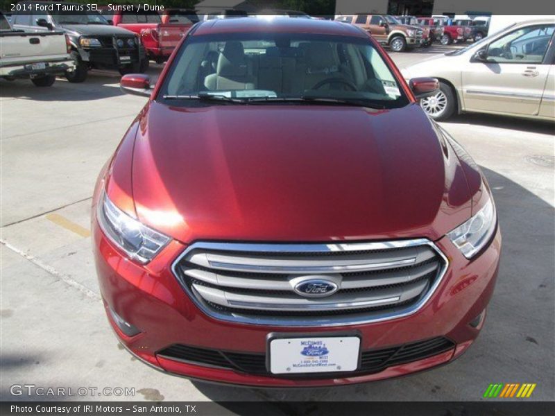 Sunset / Dune 2014 Ford Taurus SEL