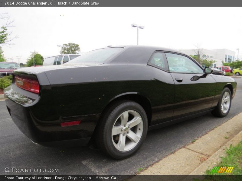 Black / Dark Slate Gray 2014 Dodge Challenger SXT