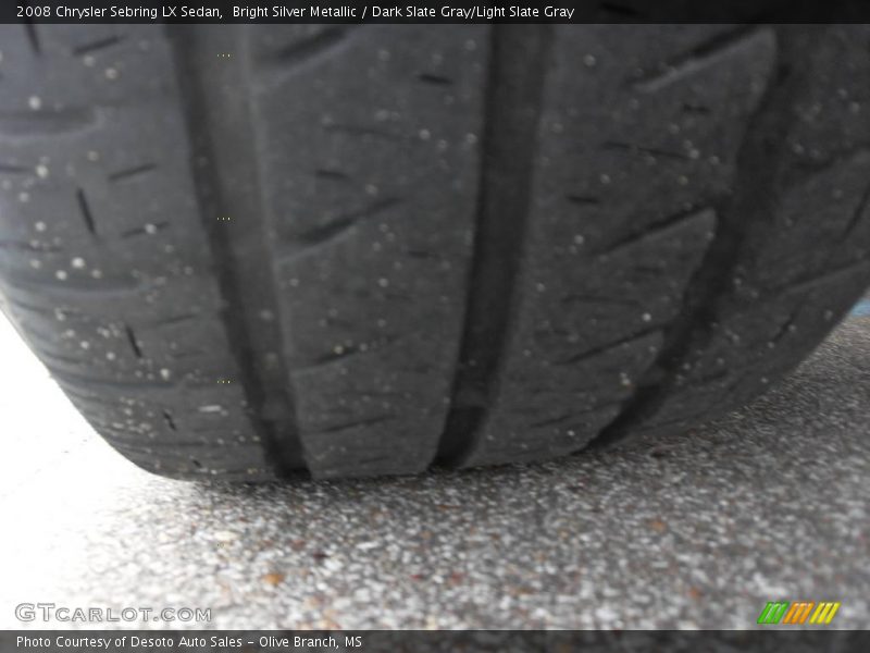 Bright Silver Metallic / Dark Slate Gray/Light Slate Gray 2008 Chrysler Sebring LX Sedan