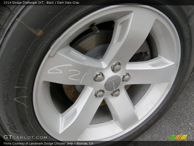 Black / Dark Slate Gray 2014 Dodge Challenger SXT