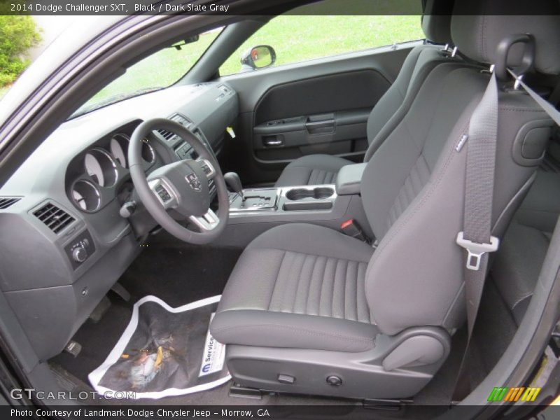 Black / Dark Slate Gray 2014 Dodge Challenger SXT