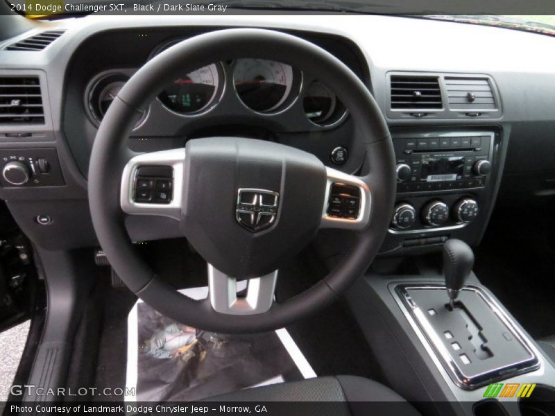 Black / Dark Slate Gray 2014 Dodge Challenger SXT