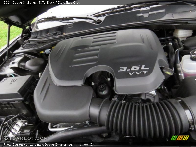 Black / Dark Slate Gray 2014 Dodge Challenger SXT