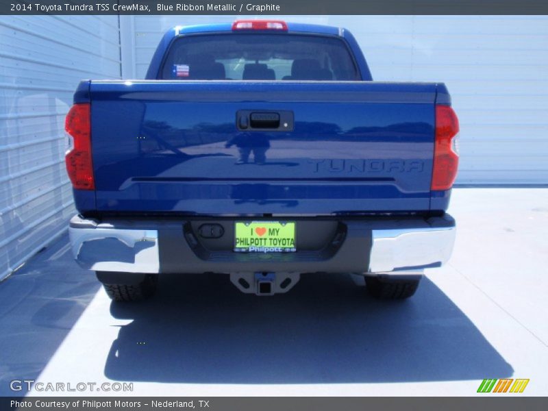 Blue Ribbon Metallic / Graphite 2014 Toyota Tundra TSS CrewMax