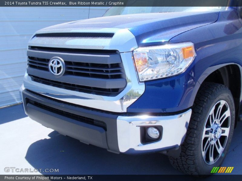 Blue Ribbon Metallic / Graphite 2014 Toyota Tundra TSS CrewMax