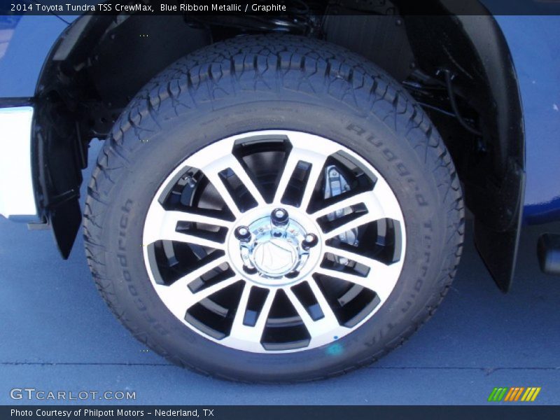 Blue Ribbon Metallic / Graphite 2014 Toyota Tundra TSS CrewMax