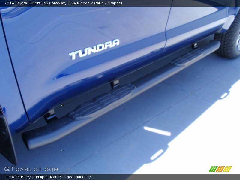 Blue Ribbon Metallic / Graphite 2014 Toyota Tundra TSS CrewMax