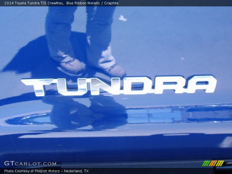 Blue Ribbon Metallic / Graphite 2014 Toyota Tundra TSS CrewMax