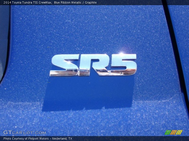 Blue Ribbon Metallic / Graphite 2014 Toyota Tundra TSS CrewMax