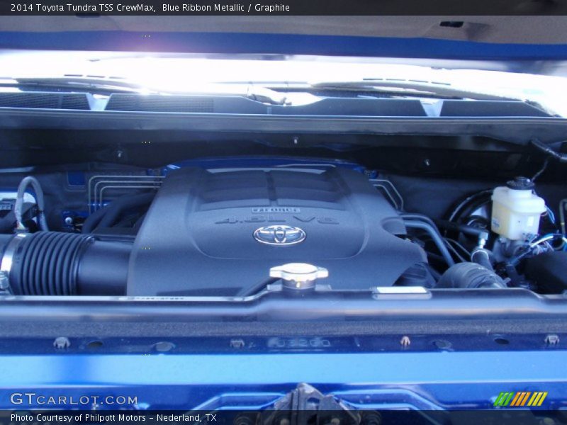 Blue Ribbon Metallic / Graphite 2014 Toyota Tundra TSS CrewMax