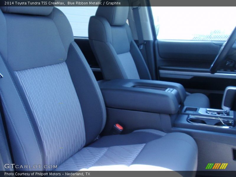 Blue Ribbon Metallic / Graphite 2014 Toyota Tundra TSS CrewMax