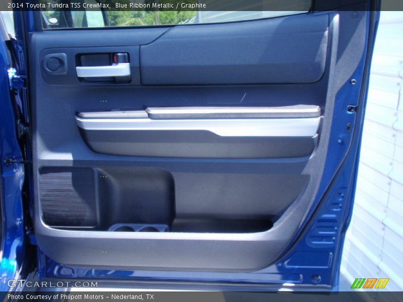 Blue Ribbon Metallic / Graphite 2014 Toyota Tundra TSS CrewMax