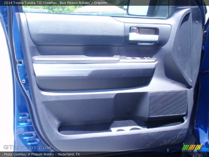 Blue Ribbon Metallic / Graphite 2014 Toyota Tundra TSS CrewMax