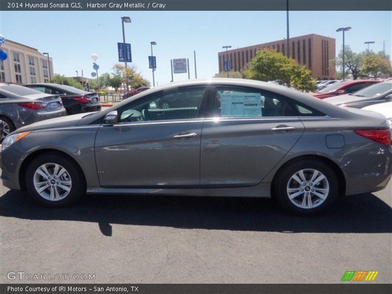 Harbor Gray Metallic / Gray 2014 Hyundai Sonata GLS