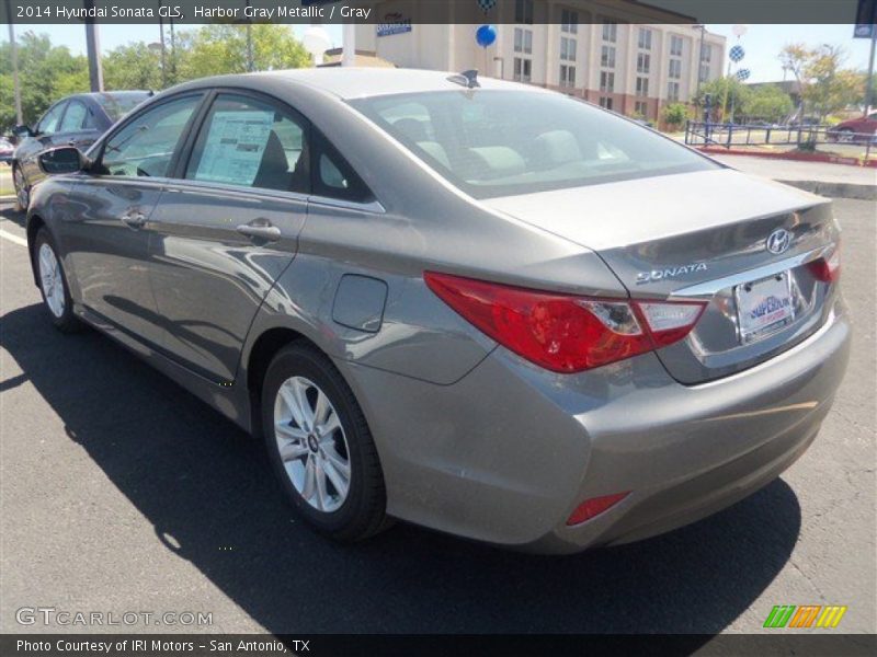 Harbor Gray Metallic / Gray 2014 Hyundai Sonata GLS