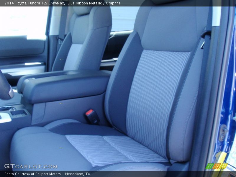Blue Ribbon Metallic / Graphite 2014 Toyota Tundra TSS CrewMax