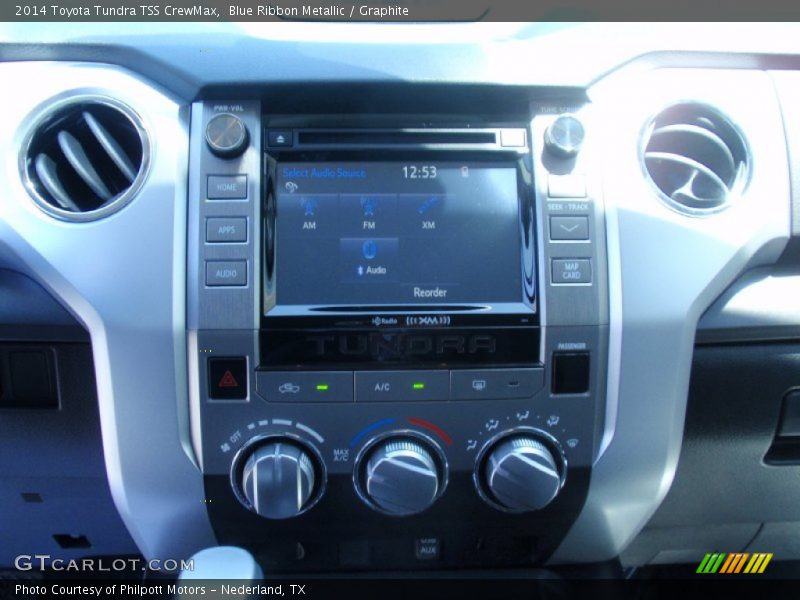 Blue Ribbon Metallic / Graphite 2014 Toyota Tundra TSS CrewMax