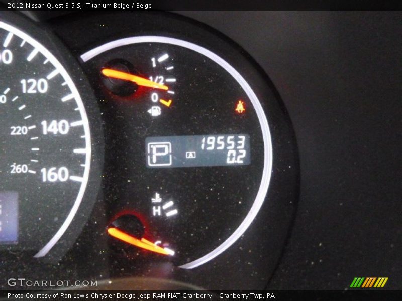 Titanium Beige / Beige 2012 Nissan Quest 3.5 S